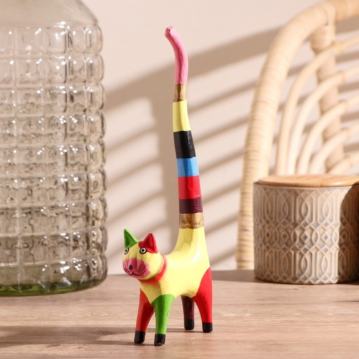 Сувенир дерево Сувенир дерево "Кошка" 10х3,5х25 см