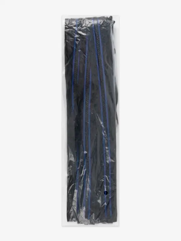 Молния &laquo;Трактор&raquo;, №5, разъёмная, замок автомат, 60 см, чёрная, синяя