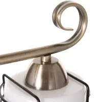 Люстра &laquo;Кипр&raquo; 3&times;40 Вт Е27 латунь/черный 52&times;26&times;26 см