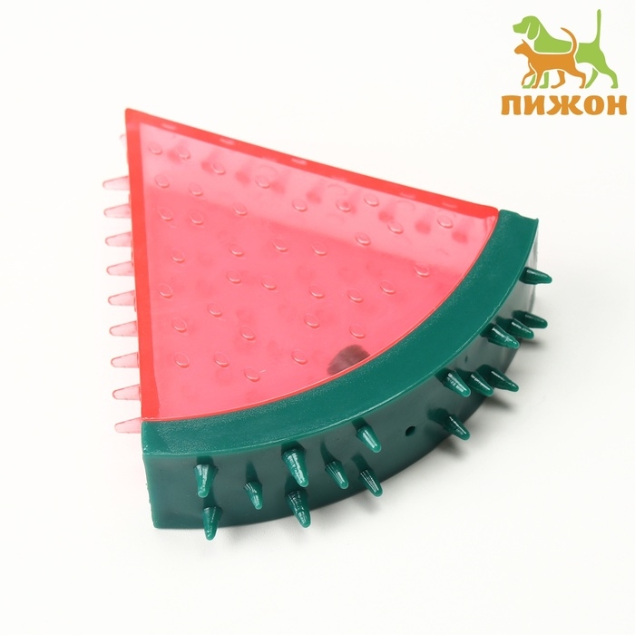 Охлаждающая игрушка для собак Охлаждающая игрушка для собак "Арбуз", TPR, 12,5 см