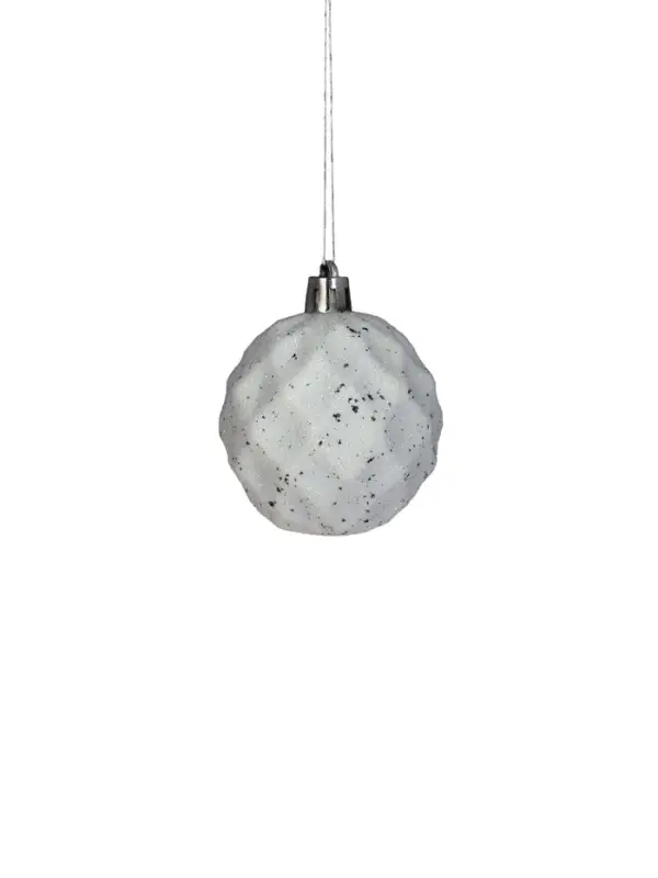 Ёлочные игрушки &laquo;Киссин&raquo;, новогодние, набор 11 шт., белый