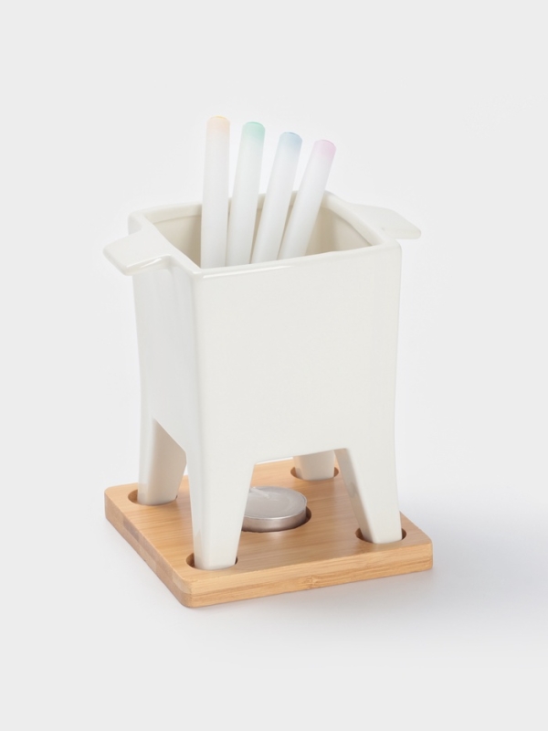 Набор для фондю BellaTenero, 11.5×14.5 см, 4 шпашки Набор для фондю BellaTenero, 11.5×14.5 см, 4 шпашки