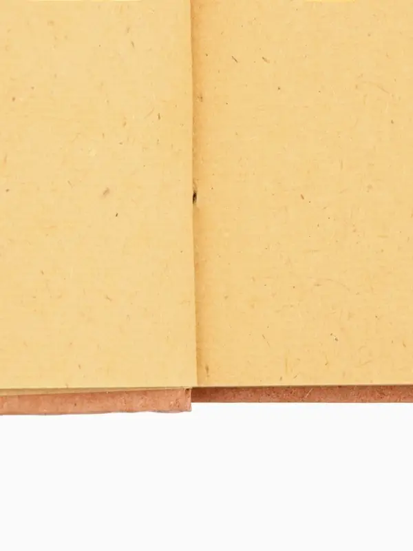 Блокнот в твёрдой обложке плетёный, 48 листов, 14&times;18&times;2 см, бежево-красный