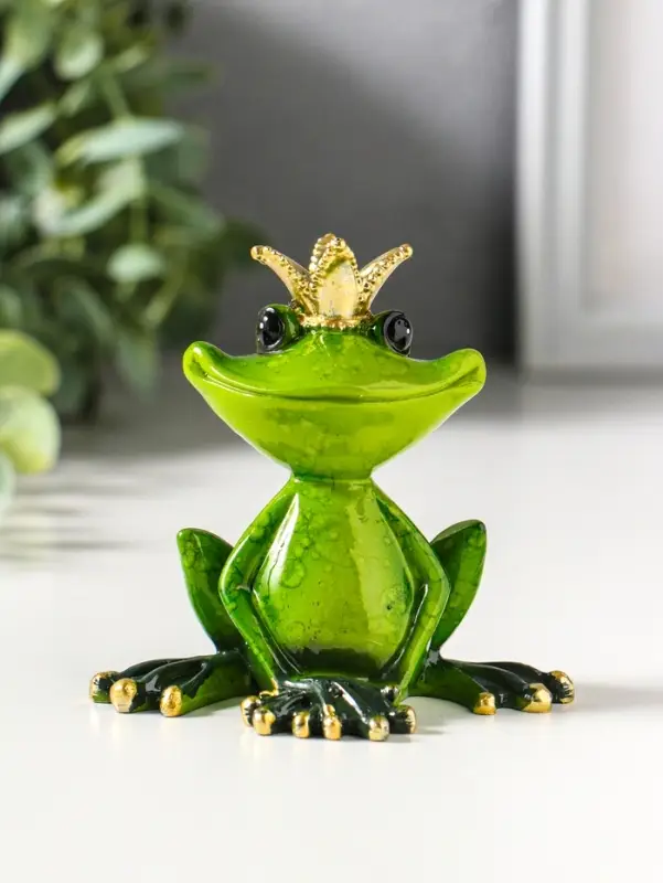 Фигурка полистоун лак &laquo;Царевна-лягушка&raquo;, 8.8&times;5.5&times;8.5 см