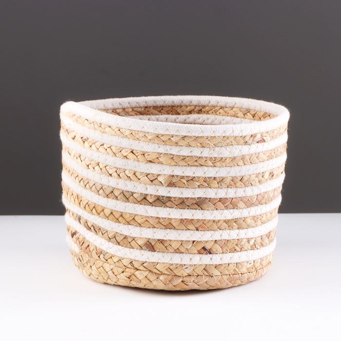 Корзина для хранения Корзина для хранения "Эквадор", 23 х 23 х 17 см, натуральный. белый