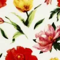 Тарелка "Цветочный вальс", 23 см