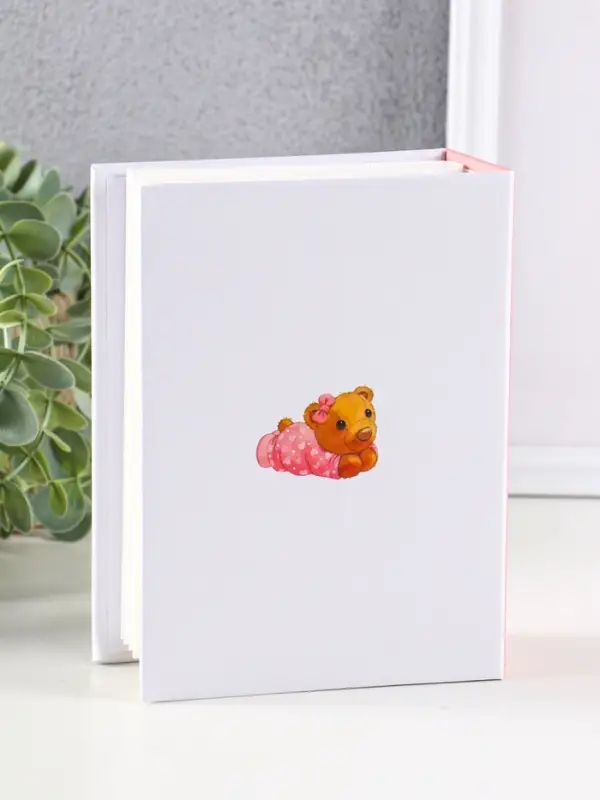 Фотоальбом "Моя малышка", розовый, 100ф 10X15см, ПП карм.