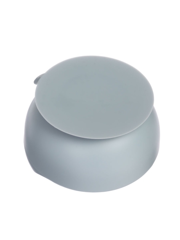 Крошка я, силиконовая миска, серия со слонеком, серый SL-07261