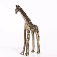 Фигурка декоративная &laquo;Африканский жираф&raquo;, металл, 4&times;1.6&times;5.5 см