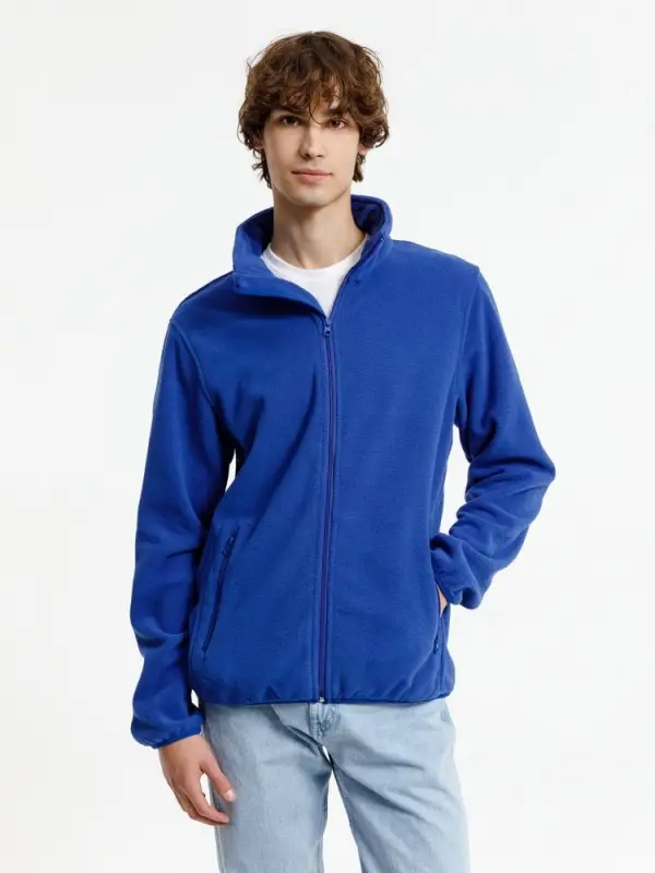 Куртка флисовая унисекс Nesse, синяя, размер M/L Куртка флисовая унисекс Nesse, синяя, размер M/L