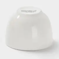Соусник Доляна White Label, 120 мл, d=7 см, фарфор, белый