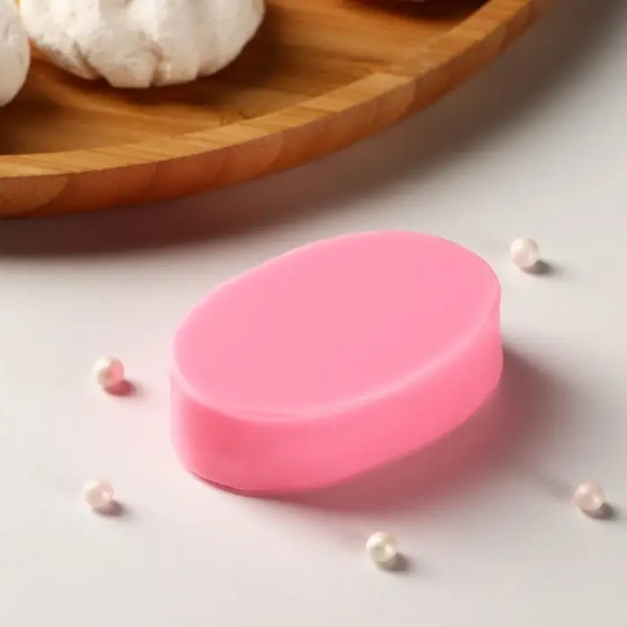 Молд «Батон», силикон, 6×4×2 см, цвет розовый