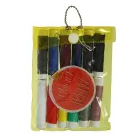 Швейный набор, 22 предмета, в чехле ПВХ, 13&times;9 см, МИКС