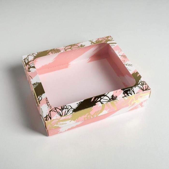 Коробка подарочная, упаковка, «For you», 23.5 х 20.5 х 5.5 см Коробка подарочная, упаковка, «For you», 23.5 х 20.5 х 5.5 см