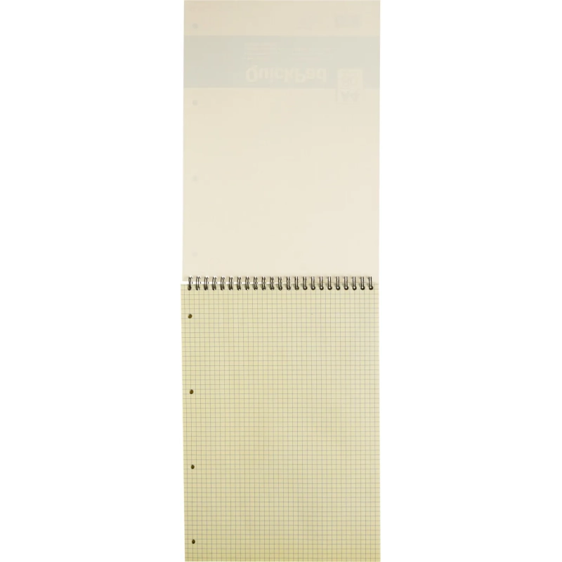Блокнот 80л,кл,А4,Yellow Pad,спираль,тон.блок 70г/м