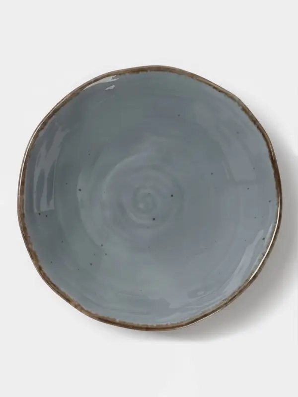 Салатник Magistro Alpine Frost, 600 мл, 18.8&times;5.1, фарфор, голубовато-серый