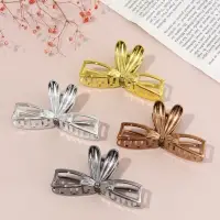 Краб для волос &laquo;Пеги&raquo; ушки бантик, 11&times;5 см, микс