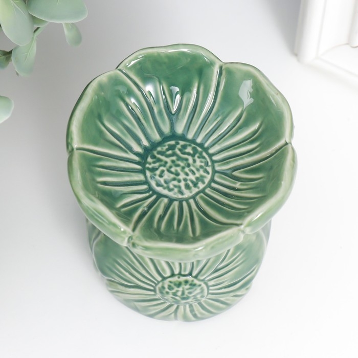 Аромалампа керамика Аромалампа керамика "Нежный цветок" МИКС 8х8х8 см