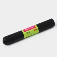 Мешки для мусора Доляна &laquo;Экстра&raquo;, 100 л, 63&times;105 см, 30 мкм, ПВД, 10 шт., черные