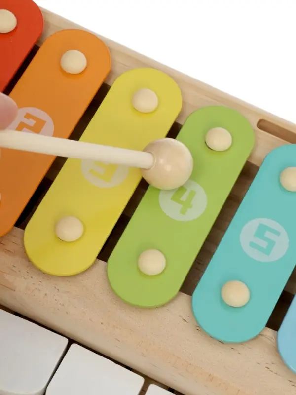 Развивающий музыкальный металлофон для малышей Развивающий музыкальный металлофон для малышей