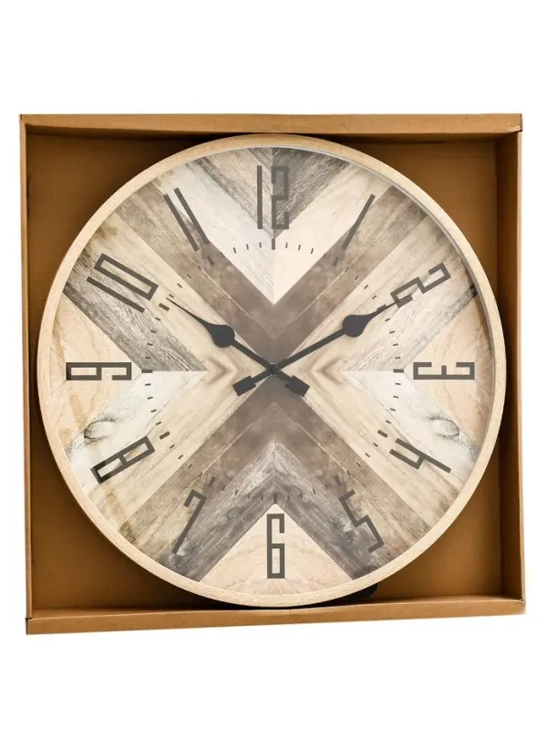 Часы настенные интерьерные &laquo;Крест&raquo;, бесшумные, плавный ход, циферблат d=50 см