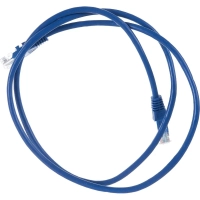 Патч-корд TWT TWT-45-45-1.0-BL UTP кат.5e, 1.0 м, синий