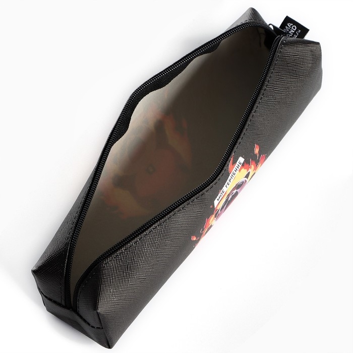 Пенал школьный из искусственной кожи «1 сентября: Нервы», 19 х 8 х 3 см Пенал школьный из искусственной кожи «1 сентября: Нервы», 19 х 8 х 3 см