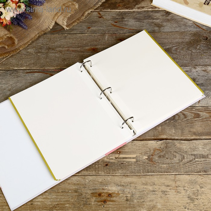 Фотоальбом магнитный 50листов 23X28см Фотоальбом магнитный 50листов 23X28см "Stretch of imagination"