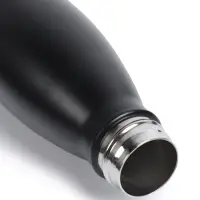 Термобутылка ONLYTOP, 500 мл, чёрная