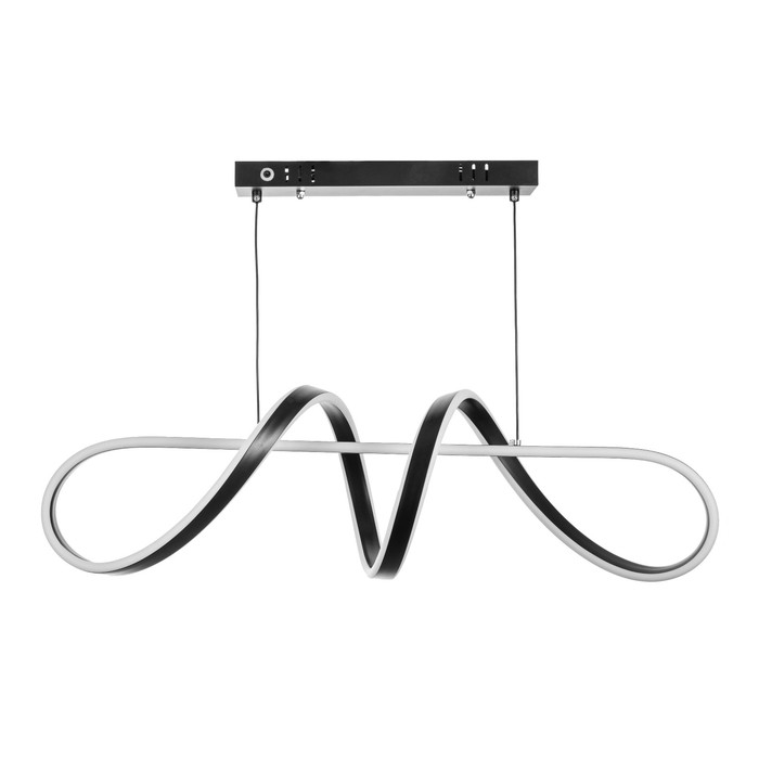 Светильник с ПДУ Светильник с ПДУ "Вирджин" LED 150Вт 3000-6000К черный 80х24х26 см