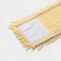 Насадка для плоской швабры &laquo;Доляна. Пастель&raquo;, 42&times;12 см, микрофибра букли, 80 г, жёлтая