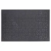 Коврик придверный тм VETTA, 39х59см, резиновый с ворсом, полиэстер
