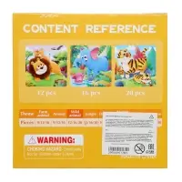 Книжка-деревяшка пазл "Животные" Книжка-деревяшка пазл "Животные"