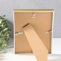 Фоторамка пластик 15х20 см "Современная классика" золото и белый 20,8х15,8х1,5 см