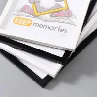 Набор фоторамок для фото 21&times;30 см Keep memories &laquo;Формат&raquo;, 4 шт., чёрный, белый, (пластиковый экран)