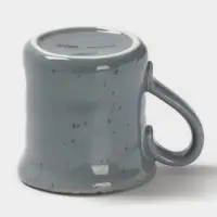 Кружка Magistro Alpine Frost, 350 мл, фарфор, голубовато-серый