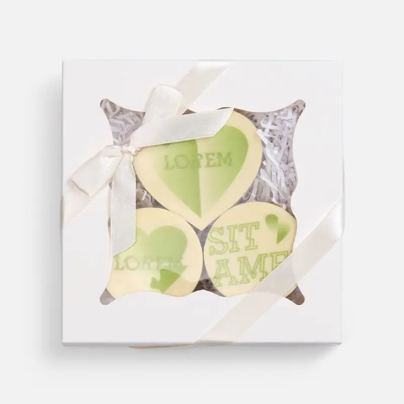 Набор из 3 печений Dream White