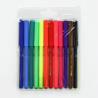 Фломастеры 12 цветов вентилируемый колпачок с европодвесом