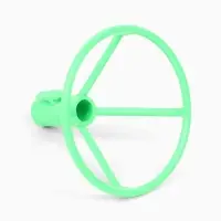 Трубочки и зажим для воздушных шаров, d=10 мм, длина 40 см, МИКС, 50 штук (в упаковке один цвет)