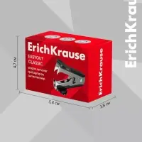 Антистеплер канцелярский, ErichKrause, чёрный, МИКС