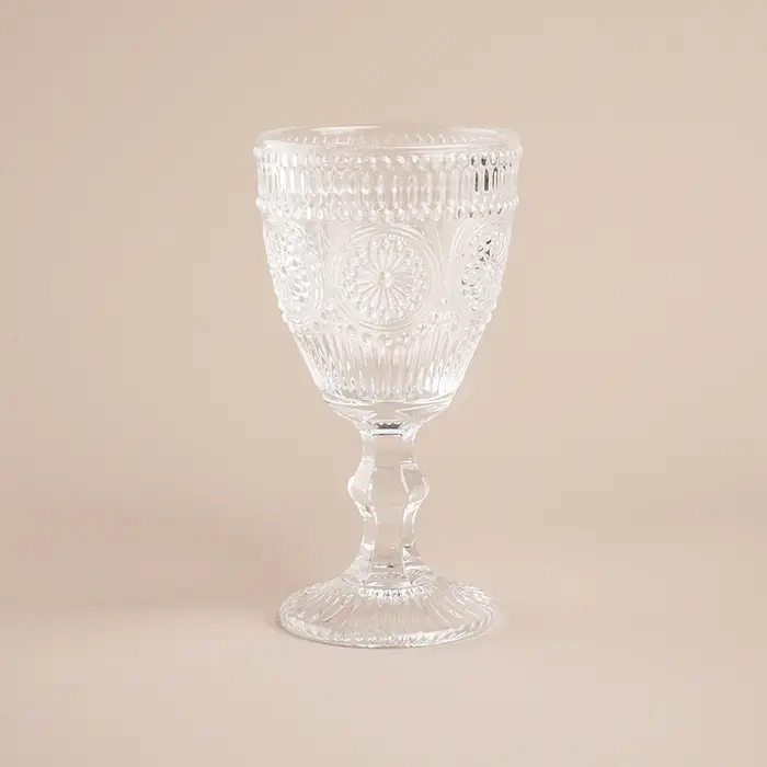 Бокалы для вина SL Home &laquo;Ларго&raquo;, 300 мл, 9&times;17 см, набор 6 шт., стекло, прозрачные