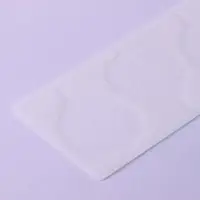 Форма для шоколада &laquo;Тополиный лист&raquo;, силикон, 3 ячейки, 23&times;11&times;0.3 см, белая