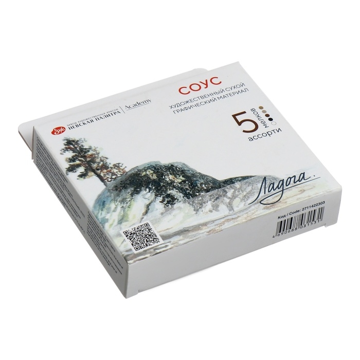 Соус ЗХК Соус ЗХК "Ладога", ассорти 5 цветов, в картонной коробке, 2711422303