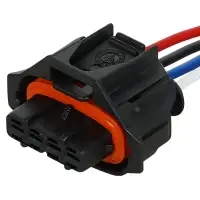 Разъём 4 pin с проводами для датчика абсолют. давления Лада, Chery, Hyundai; для ДМРВ Opel