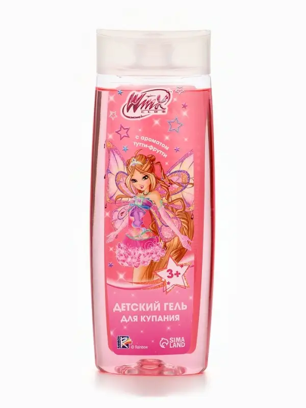 Детский гель для душа, аромат: тутти-фрутти, 250 мл, &laquo;Винкс&raquo;
