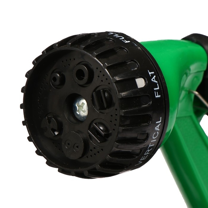 Набор: пистолет для полива, 7 режимов, коннектор 1/2 Набор: пистолет для полива, 7 режимов, коннектор 1/2" (12 мм), адаптер 1/2"−3/4" (12 мм−19 мм), Greengo