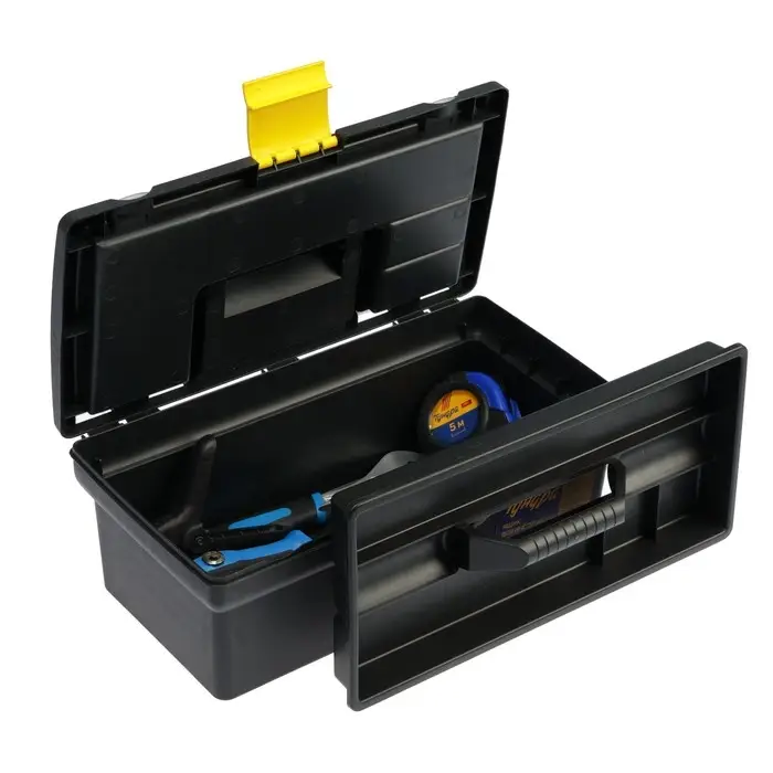 Ящик для инструмента ТУНДРА, 13", 330&times;175&times;125 мм, пластиковый, органайзер