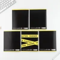 Тетрадь в клетку, 48 л., А5, на скрепке, блок №2, Yellow, МИКС Тетрадь в клетку, 48 л., А5, на скрепке, блок №2, Yellow, МИКС