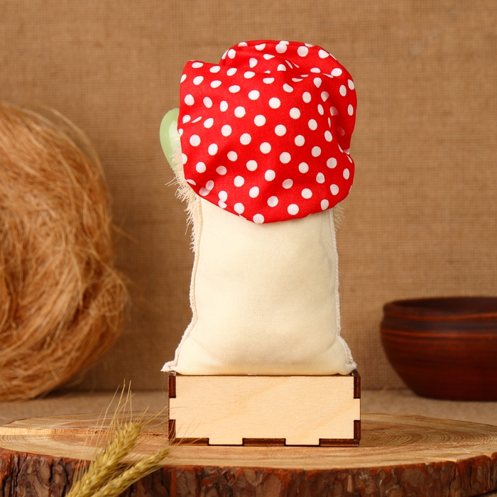 Оберег - шкатулка «Домовой с ложкой», 25 см, микс Оберег - шкатулка «Домовой с ложкой», 25 см, микс