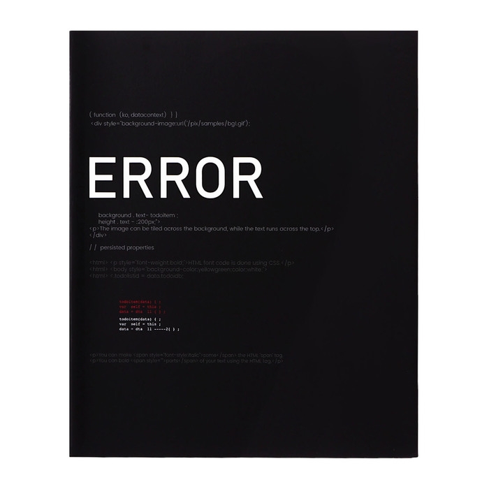 Тетрадь 48 листов в клетку Calligrata Тетрадь 48 листов в клетку Calligrata "Текст на чёрном", картонная обложка, глянцевая ламинация, блок офсет МИКС